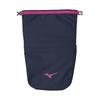Borsa Roll Top per Scarpe Club Blu Navy x Rosa [Mizuno], Sport, Attività, Accessori, 33JMB005,