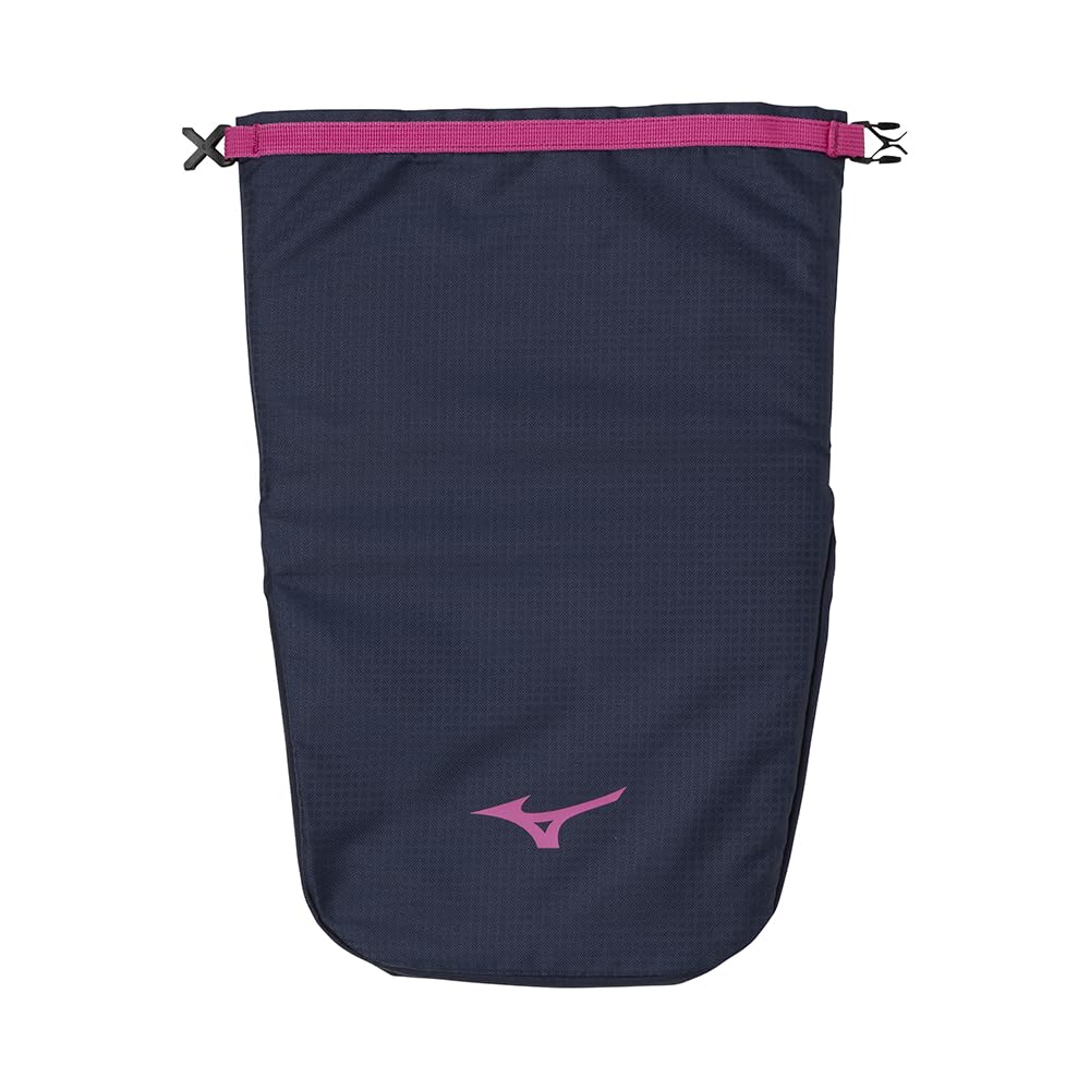 Borsa Roll Top per Scarpe Club Blu Navy x Rosa [Mizuno], Sport, Attività, Accessori, 33JMB005,