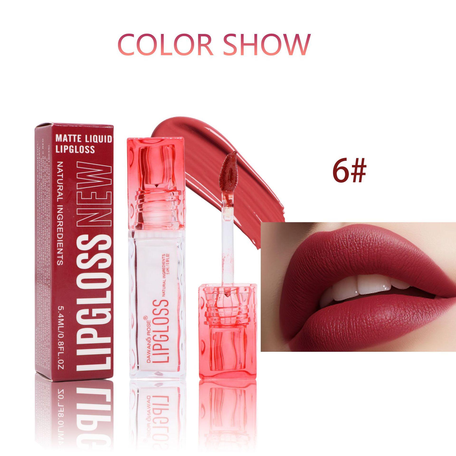 

Velvet Lip Glaze Matte White Lipstick Waterproof Long-lasting 06