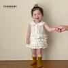 FADOBABY Baby Girls' Summer Princess Doll Collar Vest Dress