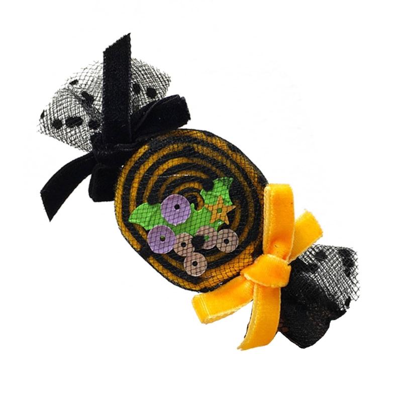 Glittering Candy Hair Clip Bobby Clip Halloween Role Play Costume Accessories