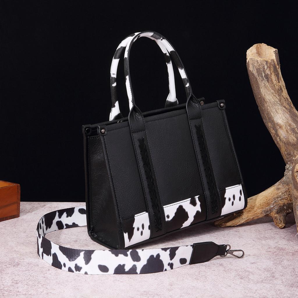 Vintage Cotton and Linen Print Western Women's Shoulder Bohemian Portable Messenger Women's Bag