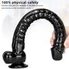 4cm Super Long 41cm Simulation Sucker Dildo Anal Plug Anal Female Thrusting Anal Sex Toy Sex Products