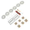 Accessories Kit For Dreame Vacuum Cleaner Parts Include 1 Roller Brush 4 Side Brush 4 Filters 6 Mop