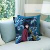 Cartoon Figure Giyu Tomioka   Cushion Cover Pillowcase Upholstery Sofa Throw Pillow Home Decor Pillowcas