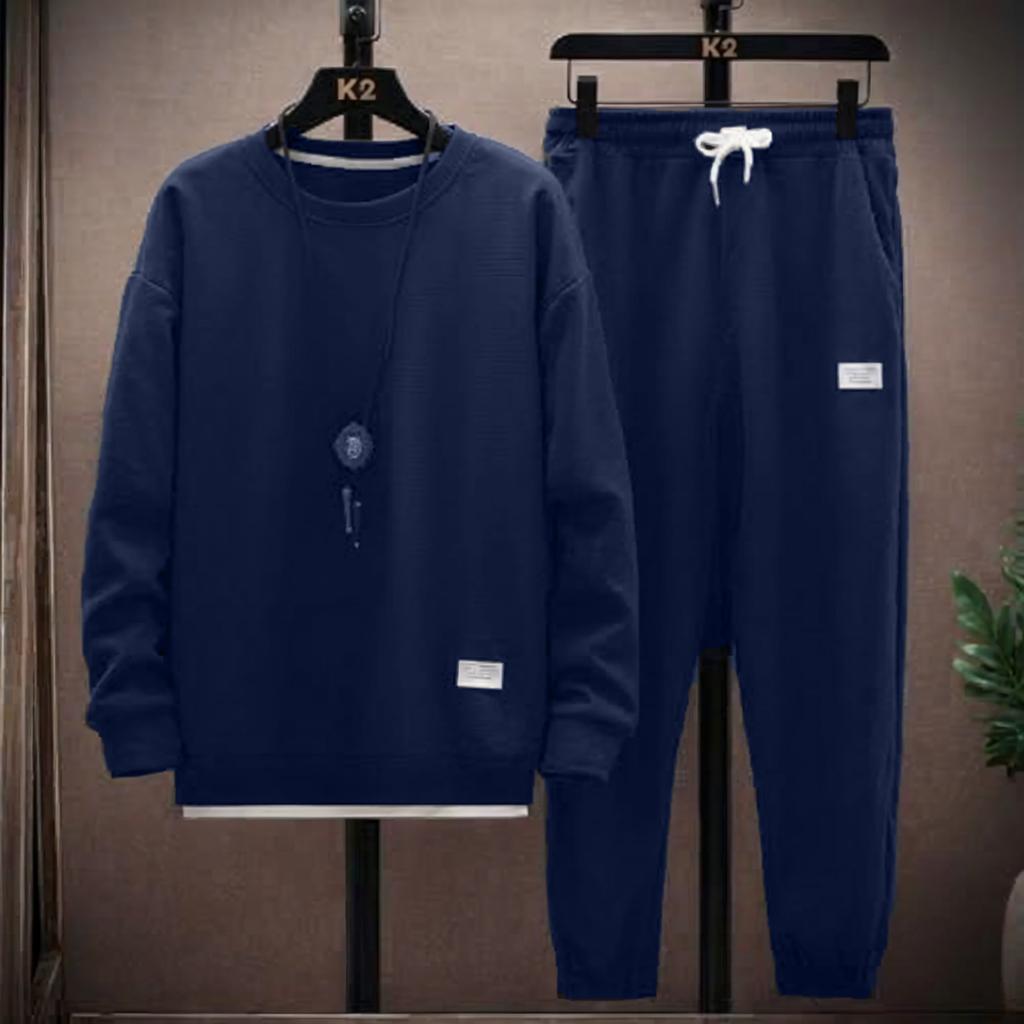 Women's Fashionable Long-sleeved Casual Two-piece Sweatshirt Set