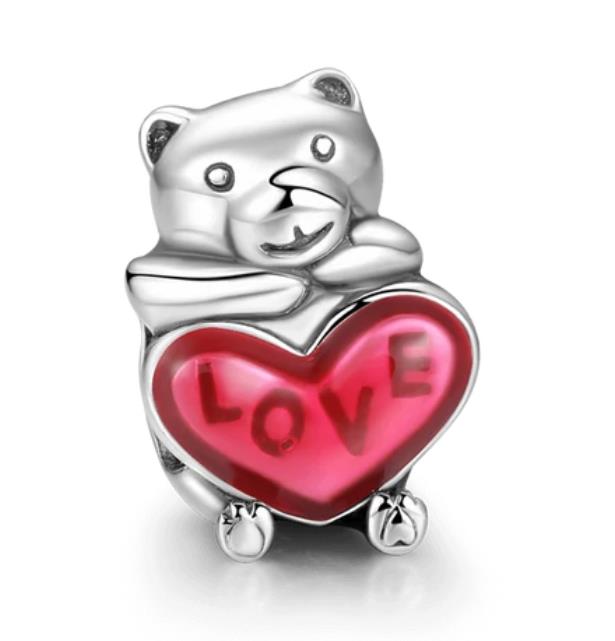 Новый медный кулон-бусина Утка Мышь Дракон Волк Подходит для оригинальных браслетов с шармами Брелок Ювелирные Аксессуары