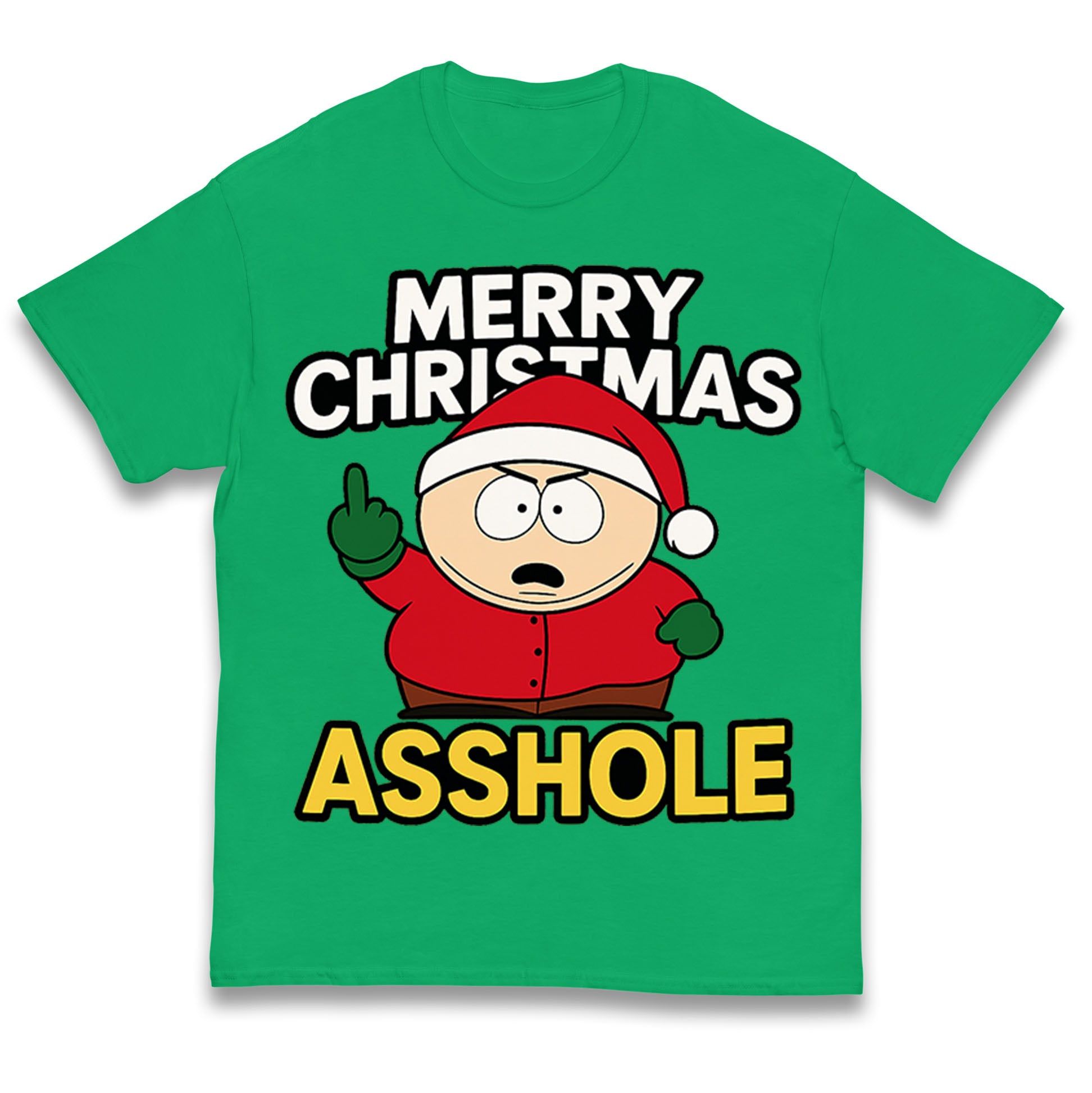 Merry Christmas Asshole South Park Christmas Kids T Shirt 150
