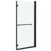 VidaXL Cabine de Douche Pliable 2 Panneaux Paroi de Douche Cabine de Baignoire Ecran de Douche Salle de Bain Maison 147194