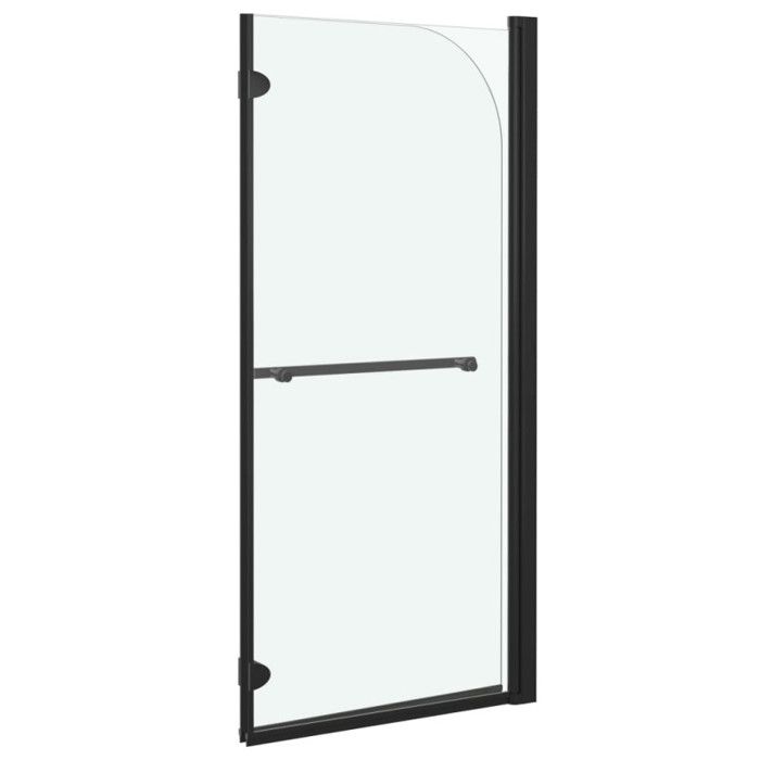 VidaXL Cabine de Douche Pliable 2 Panneaux Paroi de Douche Cabine de Baignoire Ecran de Douche Salle de Bain Maison 147194