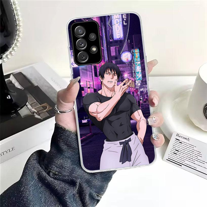 Kaisen J-Jujutsu Fushiguro Toji For Samsung Galaxy A52S A42 A32 A22 A12 A02S A51 A50S Phone Case A41 A31 A21S A30S A20S A20E A70