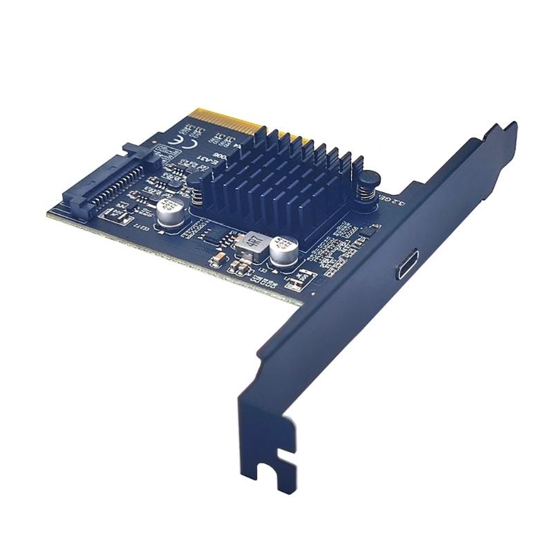 USB 3.2 Expansion Card, Front Panel Plug and Play 10Gbps