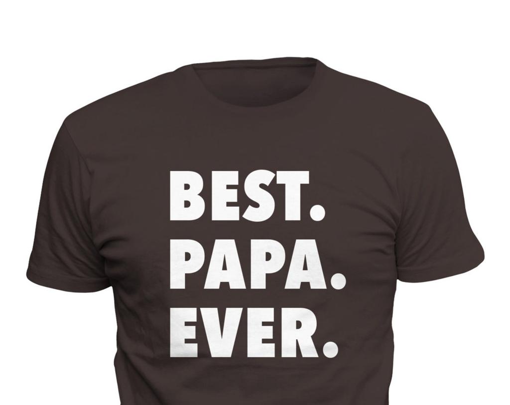 Grandpa Gift for Grandad Best PAPA Ever Shirt papa Gift. papa Shirt papa T Shirt. Gift for papaI Love My papa. Announcement #OS175
