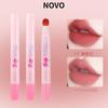 Novo Lip Cream Matte Velvet Mist Lip Mud Plush Tip Nude Lipstick No-Makeup Lip Glaze Lip and Cheek Dual-Use