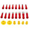 22Pcs/Set Stainless Steel Caulk Nozzle Applicator  for Sink Sealant Application