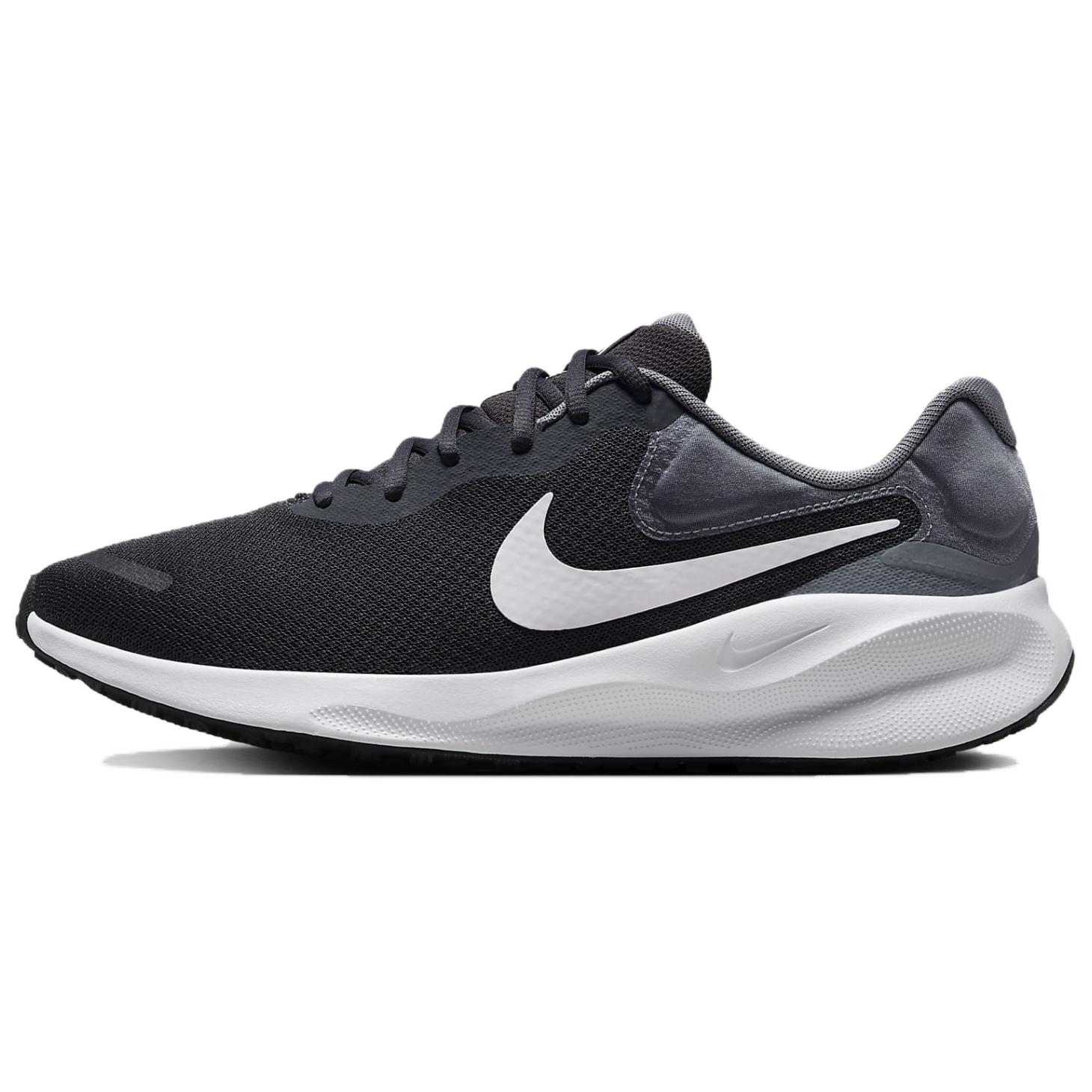 Nike Revolution 7 Men Anthracite Cool Grey Black White FB2207-007 EU 42