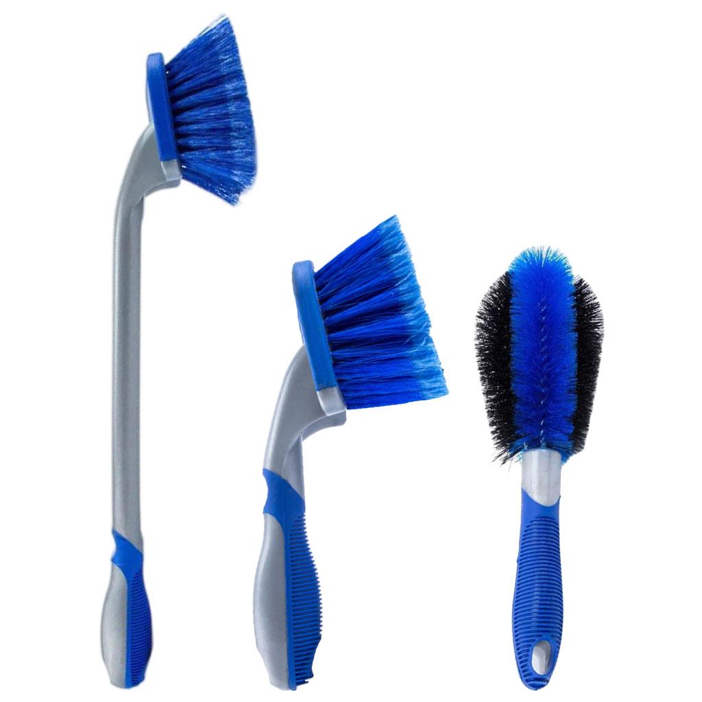 

Car Wash Wheel Brush Auto Tire Rim Brush Car Tire Wheel Hub Cleaning Brush Car detailing brush set Car Cleaning Tool Long Handle