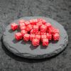 100-200PCS Assorted Color 8mm Size Dice Mini Standard Six Sided Gambling Dice Bar KTV Festival Carnival Gathering Game Props ZYF