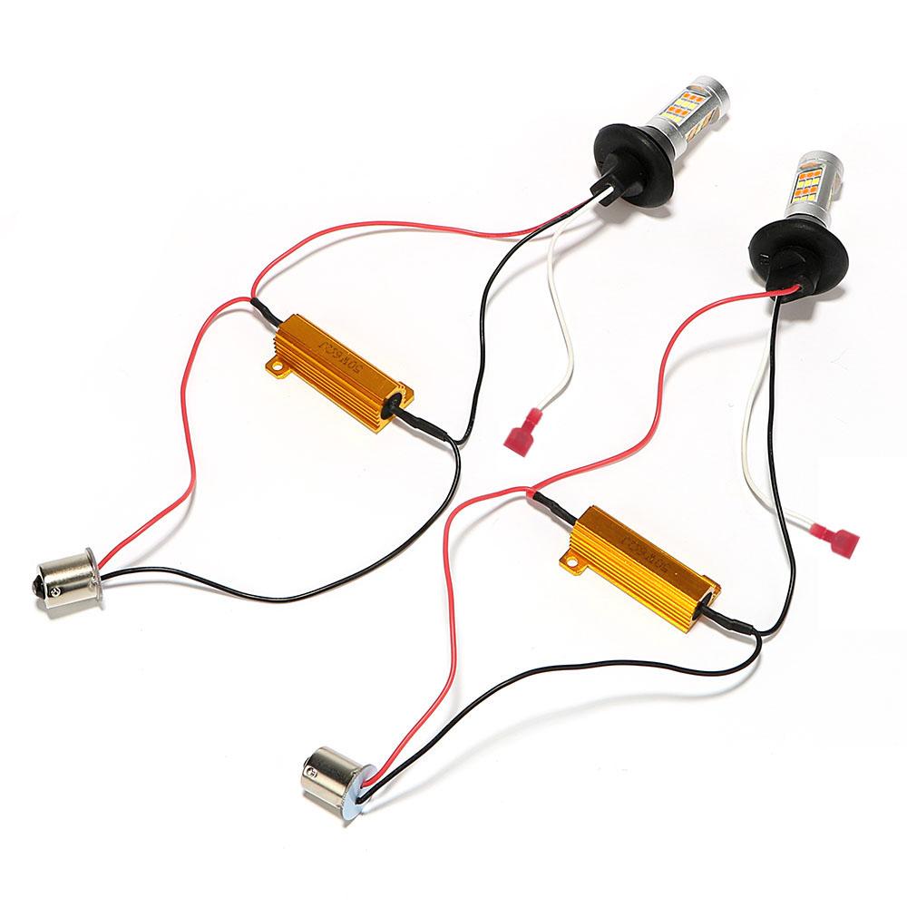 

Car Turn Signal Light 2 In 1 DC 12V 1156 42 LEDs Daytime Running Lights Auto Lamps Car-styling 2Pcs/Set LED Car DRL