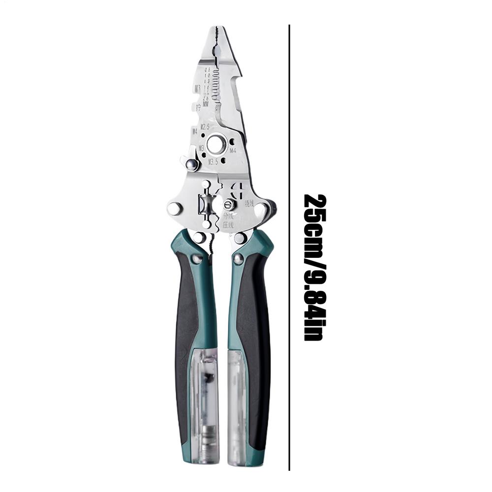 Wire Stripping Tool Cable Cutter With Current Measurement Function Multifunctional Wire Stripper For Electrician Maintenance