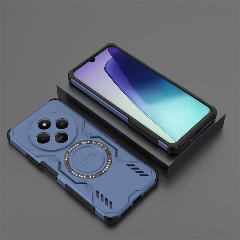 Heat Dissipation Magnetic For Xiaomi Redmi 14C Case Xiaomi Redmi 14C Cover Shockproof Magsafe Wireless Charge Cover Redmi 14C