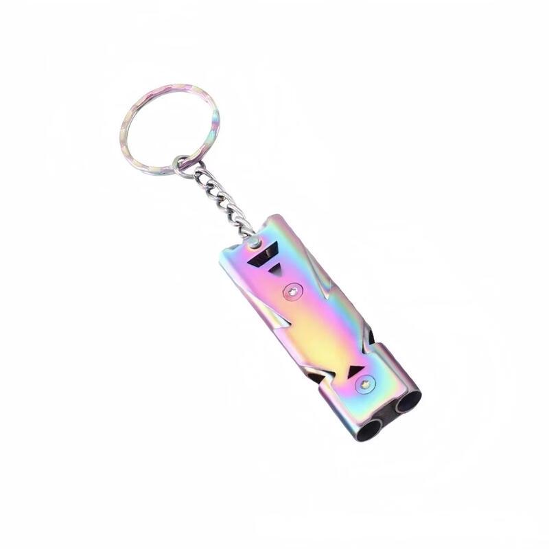 Brangdy Dual-Tube Stainless Steel Survival Whistle