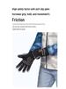 Smart Heated Winter Gloves: Windproof Electric Motorcycle Riding Gloves for Men & Women