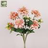 European Pink Lotus Peony Artificial Flower for Wedding and Home Décor