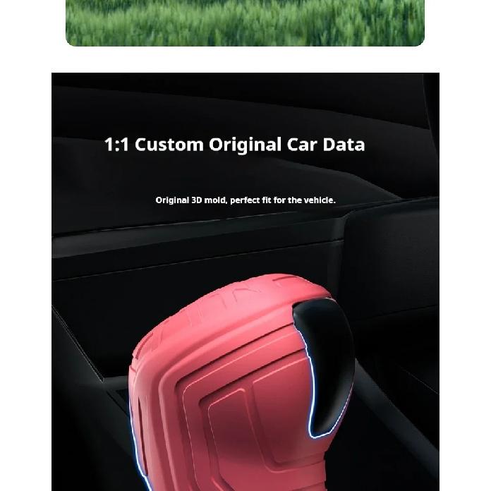 For Volkswagen Tacqua Car Silicone Automatic Gear Shift Knob Cover Tasteless Antislip Shifter Knob Protective Cover
