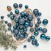 1 Box Shatterproof Decorations Balls Stylish Christmas Tree Round Shaped Balls Decor Home Creative Decoration Gifts