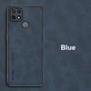 For OPPO A15 A15S Case Luxury PU Leather Phone Case For OPPO A15 S Back Cover Matte Silicone Shockproof Full Protection Coque