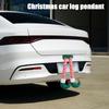 Santa Legs, Car Trunk Leg Pendant, Christmas Plush Decorations, Snap On Trunk Or Christmas Tree, Car Decorations, Universal For Cars