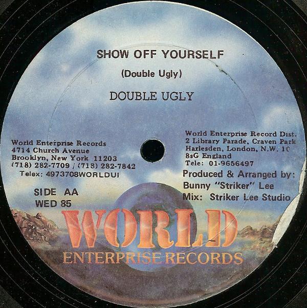 

12inch Record DOUBLE UGLY PEACHES Sorry To Say Mi Do It WED85 World Enterpris US Reggae Ska Dub Used