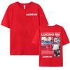 Rapper Lucho Rk Album Tour 2025 Graphic T Shirts Unisex Women High Quality Hip Hop Pop Music Tee Shirt Cotton Short Sleeve TShirts