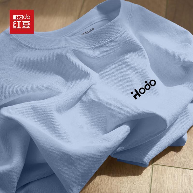 Hodo Men's Pure Cotton Loose Fit Short-Sleeve T-Shirt