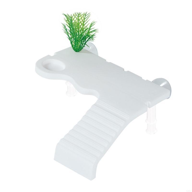 

Durability Plastomer Turtles Rest Platform Easyly Install Turtles Sun Deck for Safe Sunbathing and Playing X3UC белый