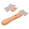 Pins Clean Cutter Stainless Steel Guitar Nut Slot Cutter Measuring Ruler Guitar Repair Tool Set