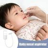 Manual Baby Nose Aspirator Hand Suction Device with Powerful Extraction Non Electric Compact Design for Infant Toddler Nasal Care
