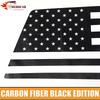 Rear Truck Window N Flag Decal Sticker for Ford F150 2015+ Carbon Fiber