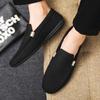 Spring and summer casual shoes trendy shoes gouging Doudou shoes lazy shoes gouging shoes
