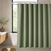 Shower Curtain with 12 Plastic Hooks, 180 cm, for Bathroom and Window