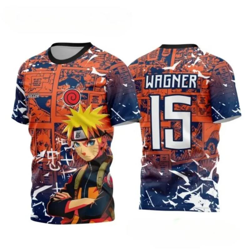 

Футболки с 3D-принтами и анимацией, мужские и женские быстросохнущие топы, детские спортивные футболки, легкая одежда для отдыха и улицы 4XL