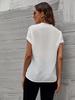 V-neck Short Sleeve Fashion Casual Shirt for Summer 2025