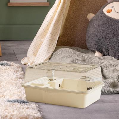 Hamster Cage Accessories House Openable Top Portable Small Animal Enclosure for