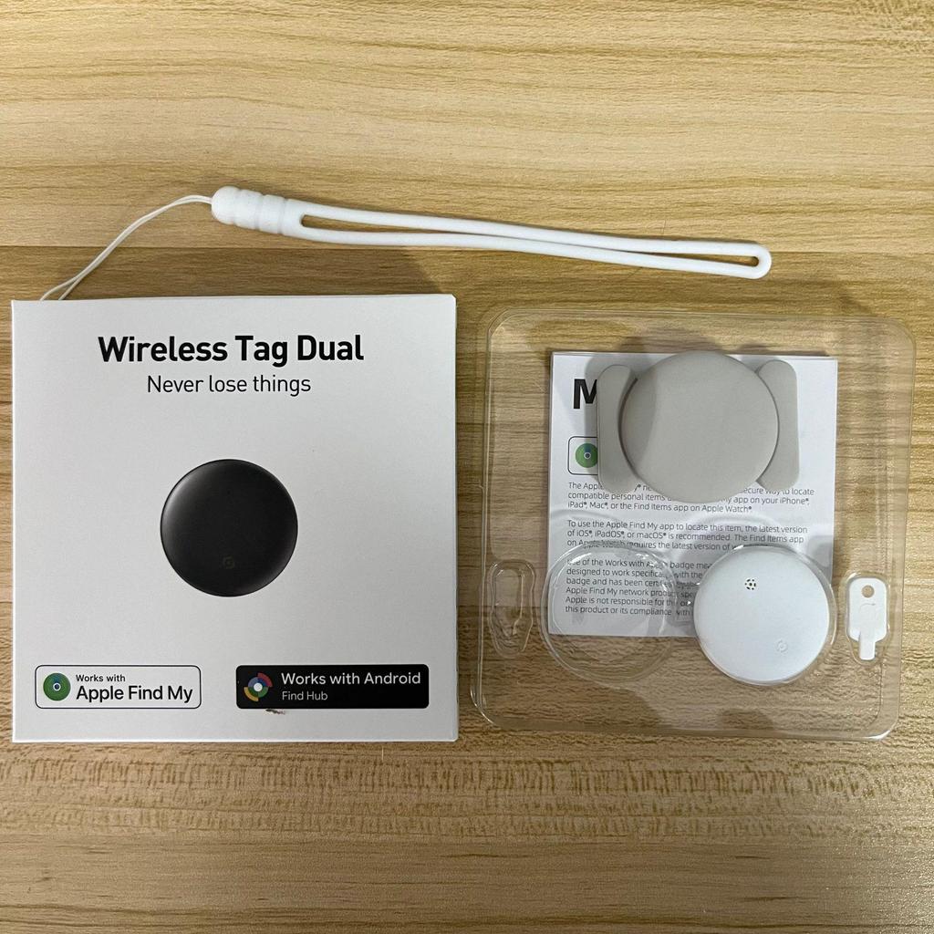 Dual-System Global Locator: Compatible with Apple AirTag & Android for Anti-Loss Tracking.