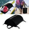 Kayak Deck Bag with Swivel Snap Hook Oxford Cloth Kayak Dry Bag for Kayak, Black