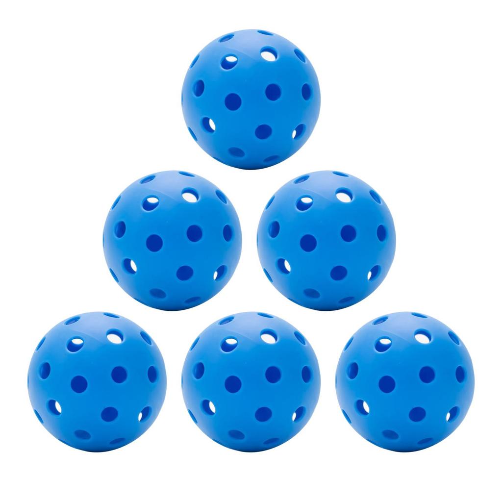 Outdoor-Pickleball-Bälle, speziell entwickelt und optimiert für Pickleball, 6er-Pack