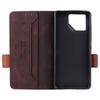 For Asus ROG Phone 9 5G Case Leather Wallet Flip Phone Cover with Hardware Decor
