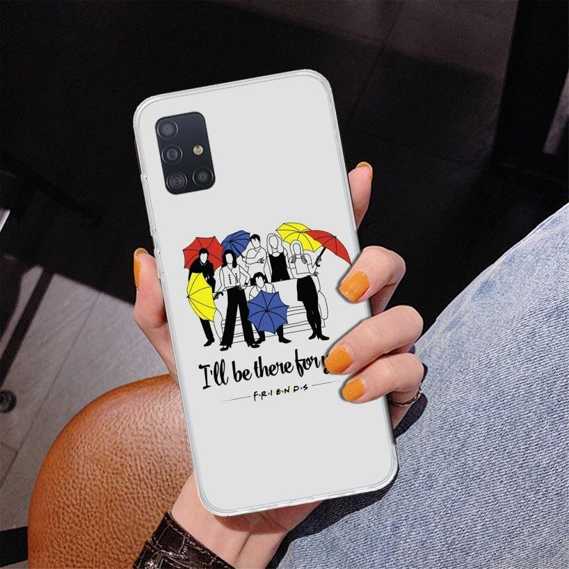 Friends Tv Show Funny Family Phone Case For Samsung Galaxy A52 A32 A22 A12 A51 A31 A50S A30S A20S A10S Note 20 Ultra 10 Plus S10