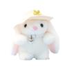 Hat Rabbit Plush Toy Key Chain Stuffed Doll Pendant Backpack Decoration Gift